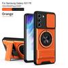 Для Samsung S21 FE Чехол Galaxy S21FE Чехол S21 FE Чехол для телефона Magsafe Магнитный Складной Держатель Военная Броня Защитная крышка для камеры