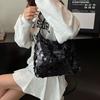 Purse Sequin Tote Bag Evening Bag Silver Shoulder Bag Casual Blingbling Handbag  Girls