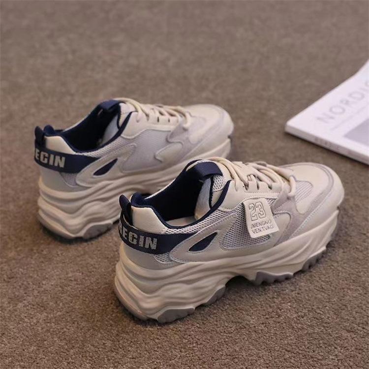 Женские модные массивные кроссовки, дышащая обувь Dad Shoes, модная легкая спортивная обувь, увеличивающая рост, универсальный дизайн