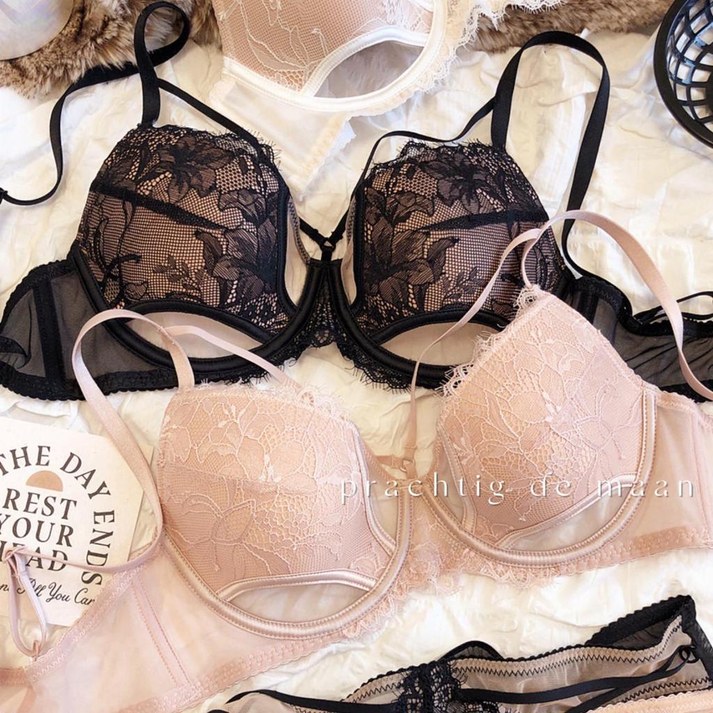 Кружевной комплект нижнего белья - Сексуальный, Поддержка и подъем, Осенняя коллекция