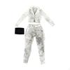 1/6 Scale Jacket, Pants And Tube Top Set for Mini Figure Clothing Accessories