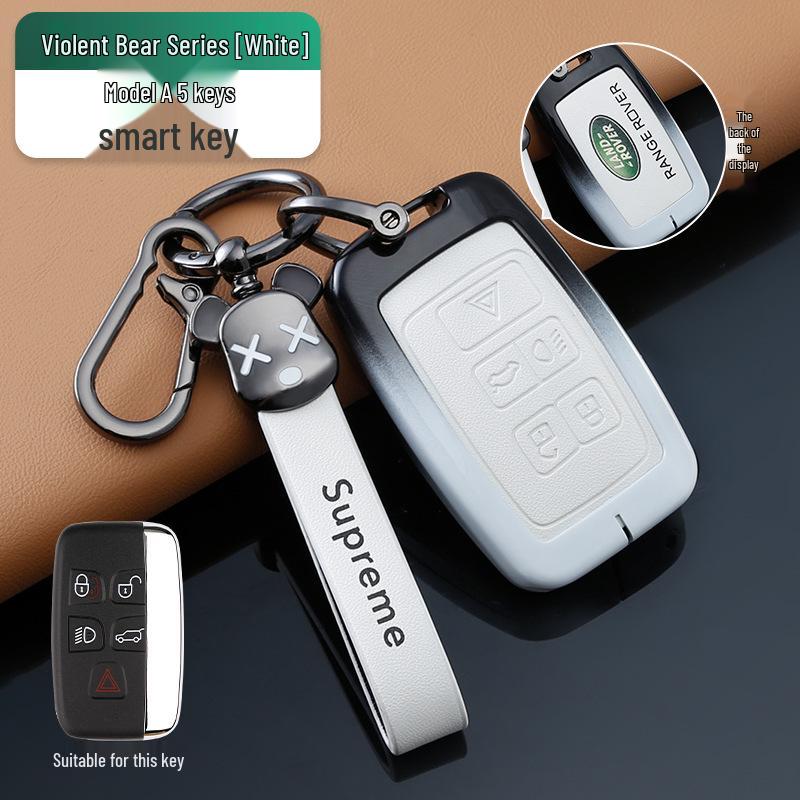 Совместимо с наборами ключей Land Rover Range Rover, Velar, Sport, Evoque L, Discovery 4/5, унисекс клипсы для ключей.