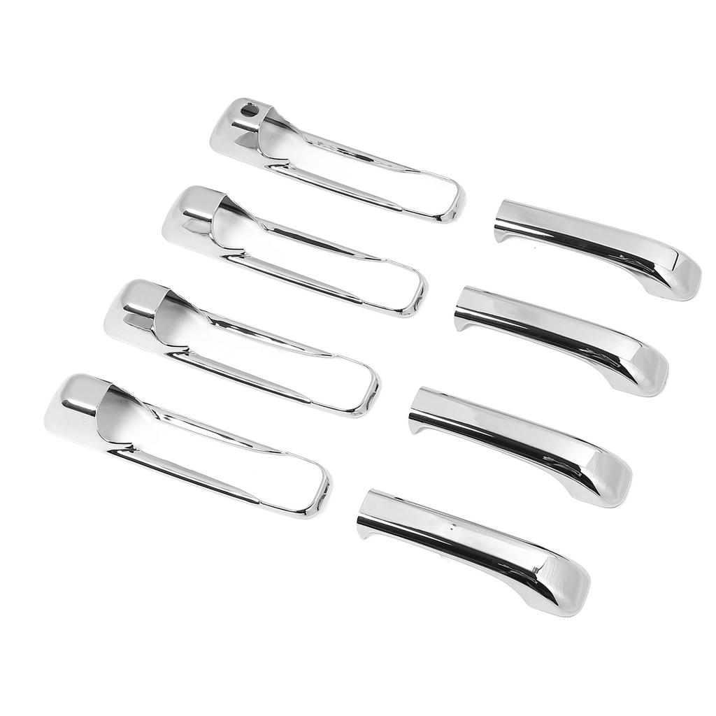 Хромированные накладки на дверные ручки Глянцевый стильный комплект накладок на наружные дверные ручки для 1500 2500 3500 2009