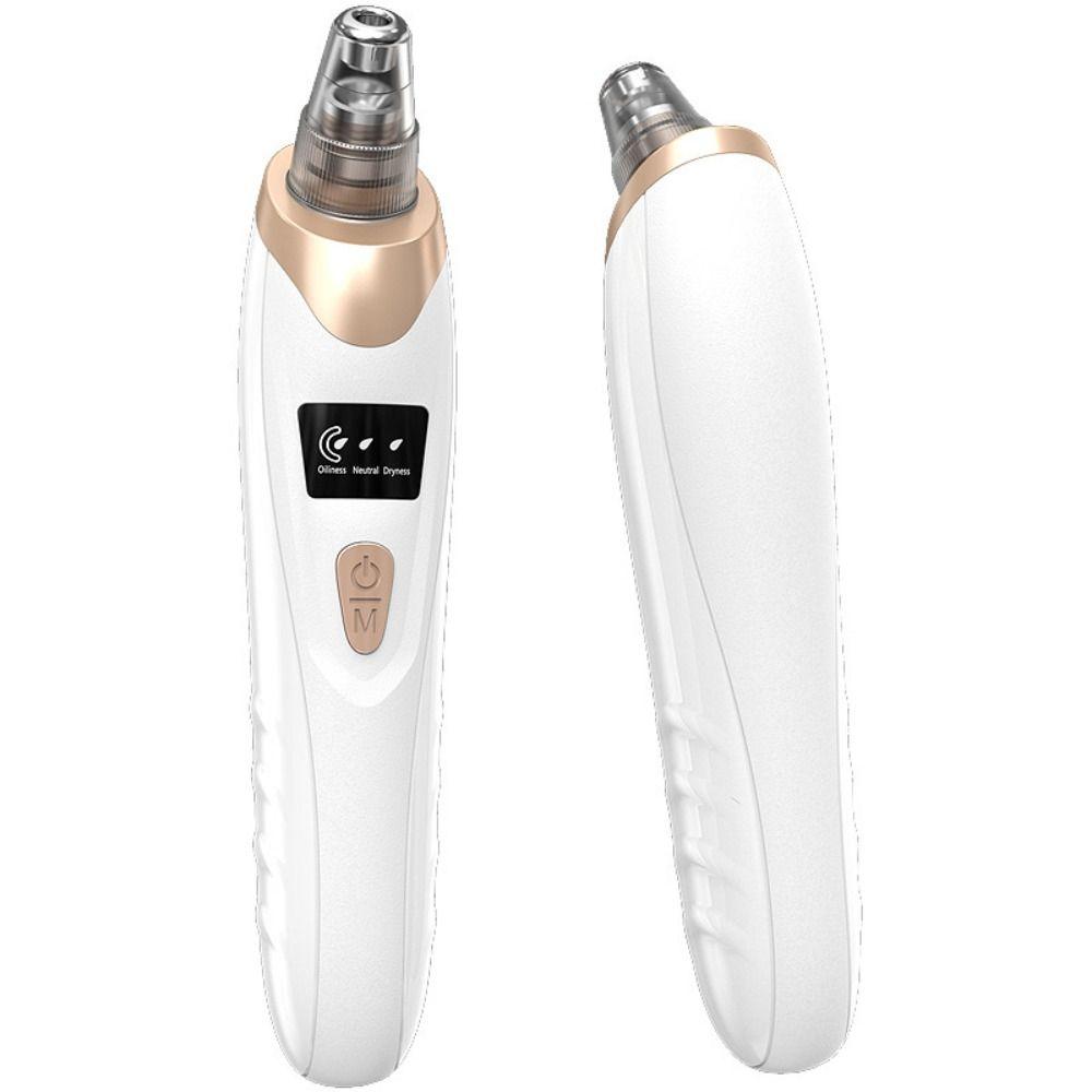 3 Suction Mode Electric Blackhead Remover 5 Suction Heads Face Cleansing Machine  Spot Acne