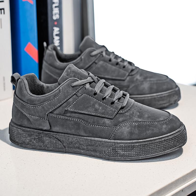 Дышащая обувь студент мужской корейская версия трендовая универсальная мужская повседневная спортивная обувь для скейтборда модная обувь весна и лето мужская обувь новая