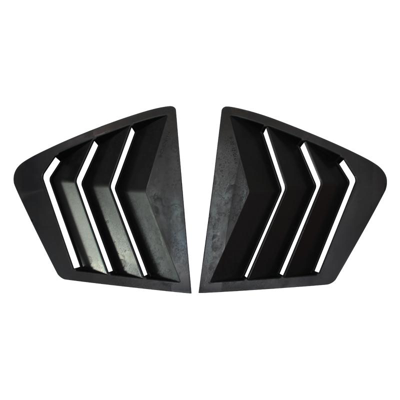 1 пара оконных жалюзи для Honda Civic 9th 2011-2015, передние треугольные жалюзи на окна, шторки, накладки, наклейки, вентиляционные отверстия
