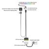 ARGB контроллер 5V 3Pin интерфейс SATA удлинительный кабель контроллер подсветки адаптер для ПК вентилятор кулер для процессора вентилятор светодиодная лента радиатор