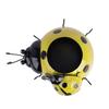Metal Ladybug Flower Planter Insect Design Flower Pot for Indoor or Outdoor Decoration