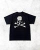 American High Street Fashion Clothing Street Hip-hop Retro Skull Fashionable Loose T-shirt Men Harajuku Y2K Casual Short Sleeves