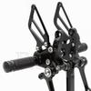 Для Ducati 1098/s 1098s 2007-2008 Мотоцикл Задние подножки Педаль регулируемая Алюминиевая подножка Задние педали