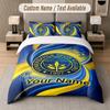 Fenerbahçe FC Design Bedding Set Custom Text 1 Duvet Cover & 2 Pillow Cases