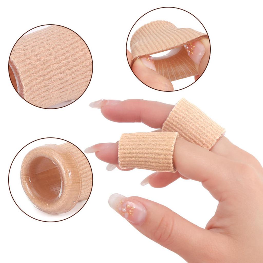 Cuttable Gel Toe Protective Tube Elastic Silicone Finger Protective Cover Toe Protection Pipe Reduce Pain Foot Protector Kit