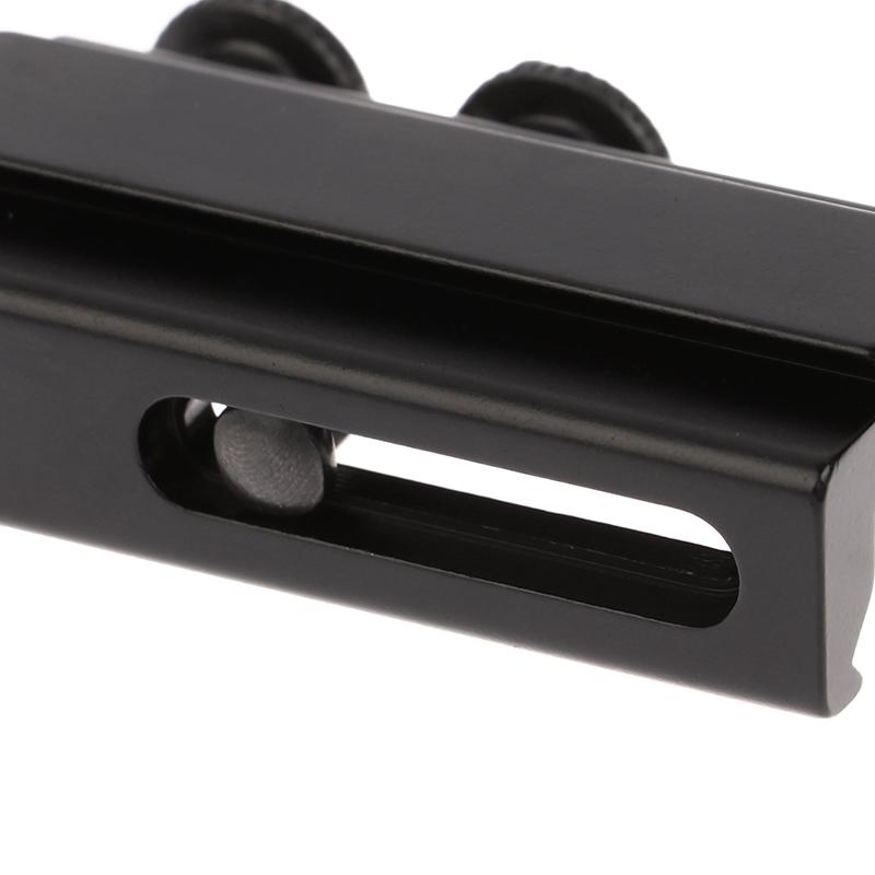 Высокое качество удлинитель планки «ласточкин хвост» от 20 мм до 14 мм, монтажная планка Пикатинни Вивер, базовый адаптер, охотничьи тактические аксессуары