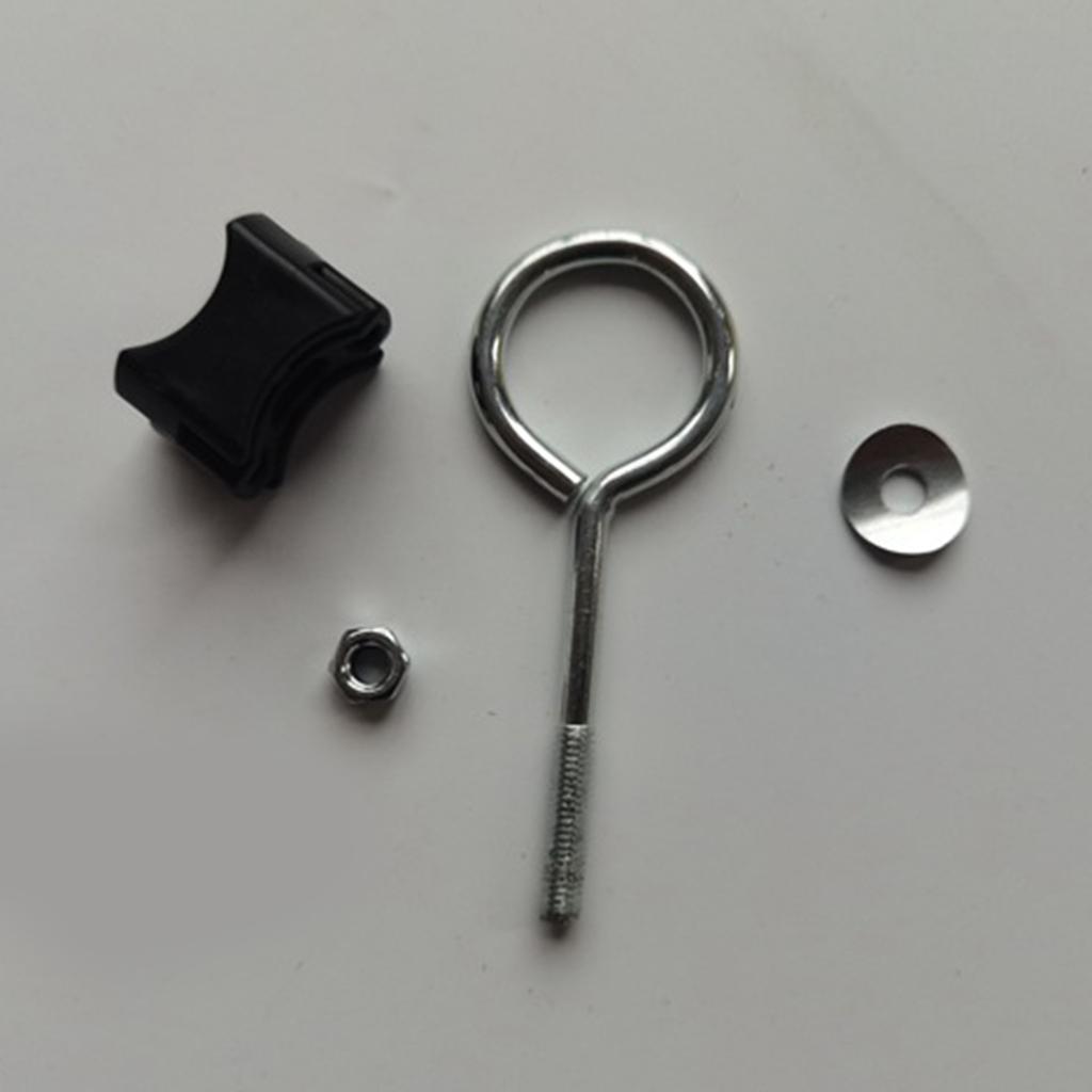 Практичные винты для усиления батута из оцинкованной стали 12 штук Портативная прочная крепежная фурнитура Простая установка