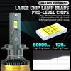 2Pcs H7 H4 Led Headlight Bulbs 6500K H1 H8 H11 Led 9005 HB3 9006 HB4 Auto Lamp 9012 Hir2 High Power 120W 60000LM Canbus CSP Chips Headlamp