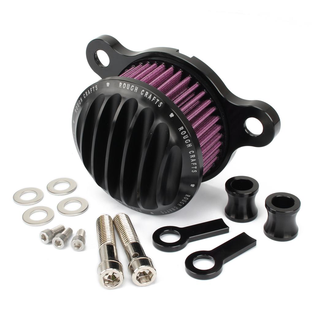 Motorcycle Air Filter Intake Cleaner System Kit For Harley Sportster XL 883 1200 Iron883 48 72 Forty-Eight Seventy-Two 1991-2021