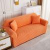 Однотонный жаккардовый бархатный универсальный эластичный чехол для дивана, пылезащитный чехол, однотонная эластичная нескользящая диванная подушка