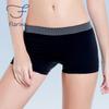 Flarixa Бесшовные трусы-боксеры для женщин, шорты-боксеры со средней талией, однотонные спортивные трусы для девочек, защитные штаны, женские шорты для мальчиков