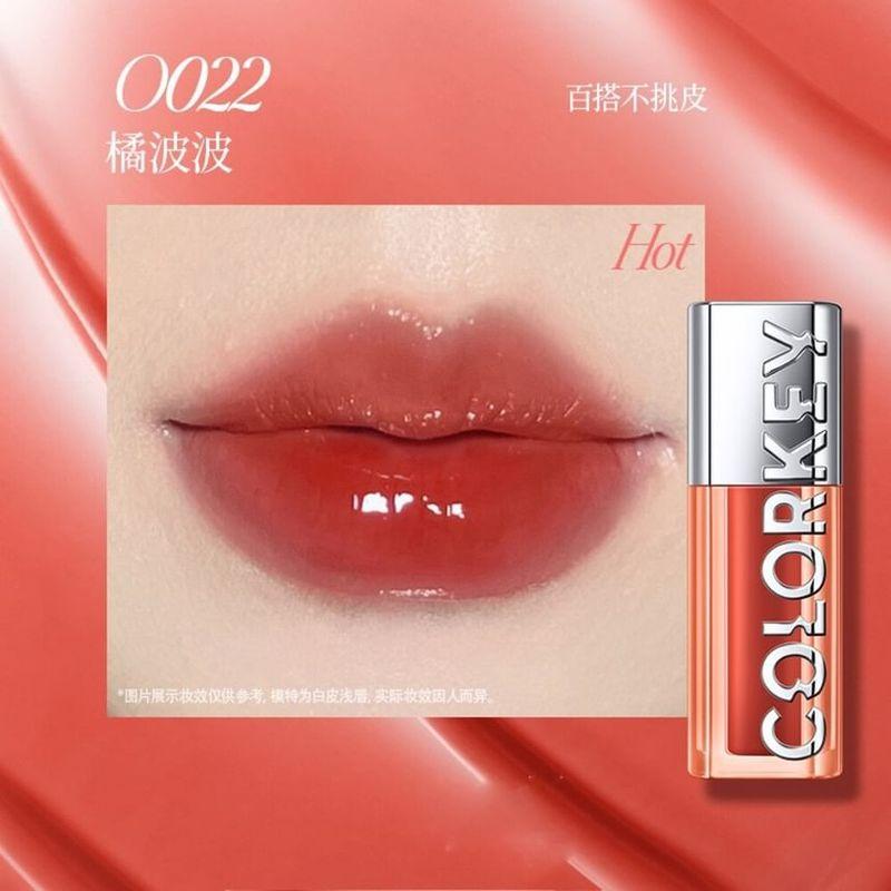 COLORKEY - Водный мерцающий блеск для губ - 4 цвета