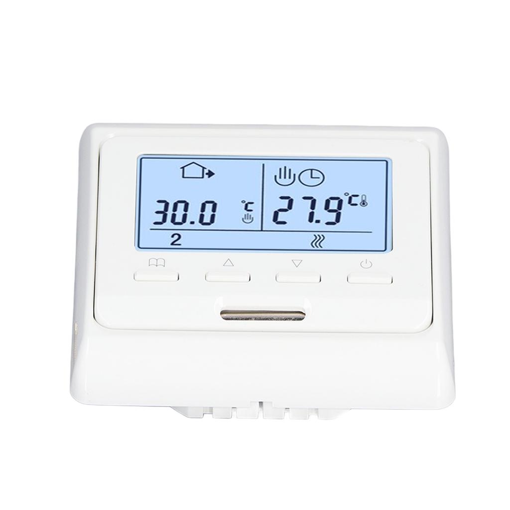 Светодиодный программируемый регулятор температуры теплого пола для дома