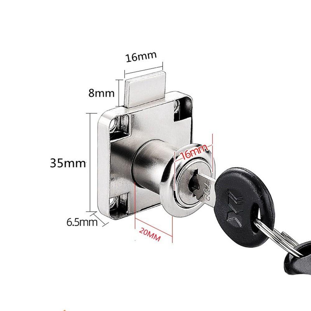 Замок для ящика стола из холоднокатаной стали, замок для мебельной двери из цинкового сплава, новые защелки для шкафа, ящик