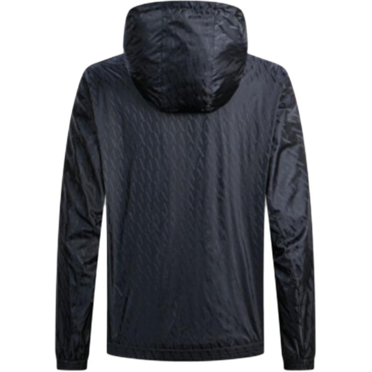 Armani Exchange Модная универсальная повседневная куртка с капюшоном и молнией, полностью принтованная, мужские куртки XM001582-AF16628-1UB101