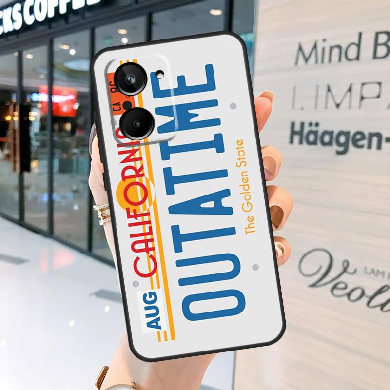 Ретро Назад в будущее Для Realme C35 C55 C30 C31 C33 C25s C21Y C11 C15 GT Neo 5 3 2T 3T 8 9 11 10 Pro Plus Чехол