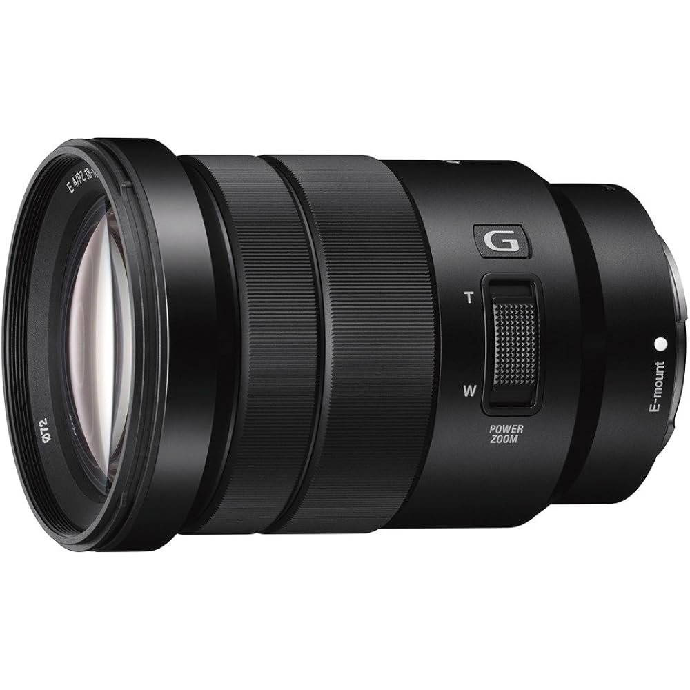 SONY (Sony) Standard Zoom Lens APS-C E PZ 18-105mm F4 GO OSS G Lens Genuine Lens for Digital Sing...