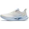 Wind Control Shock Absorbing Lightweight Low Top Running Shoes Women Sneaker White Blue 922425506-3