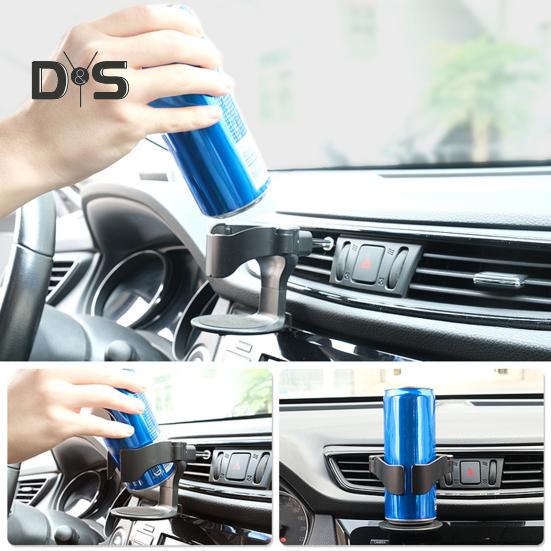 Auto Cup Holder Car Super Large Load Bearing One Handed Pick And Place Air Vent Mount Drink Bottle Holder