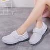 Sneakers Woman Nurse Clogs Shoes Nursing Women Summer Shoe Female Solid White Work Flats Walking Soft Non Slip Hospital Nurse Flats