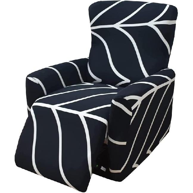 Эластичный чехол для кресла-реклайнера, Принтованные чехлы для кресла, Чехол для дивана-реклайнера, Нескользящий облегающий защитный чехол для мебели, для гостиной, спальни, дома, M