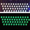 Флуорисцентные наклейки на клавиатуру