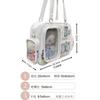 Концертная Сумка-Кроссбоди с Секретным Отделением Ita Bag Сумка Через Плечо Большая Сумка на Плечо Y2K Сумка на Плечо для Женщин Itabag Сумка для Рук Студенческая Сумка