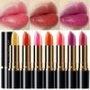 Помада Lustrous Glow, стойкая сверкающая металлическая помада, оттенки рубинового золота, стойкий увлажняющий блеск для губ, не оставляющий следов