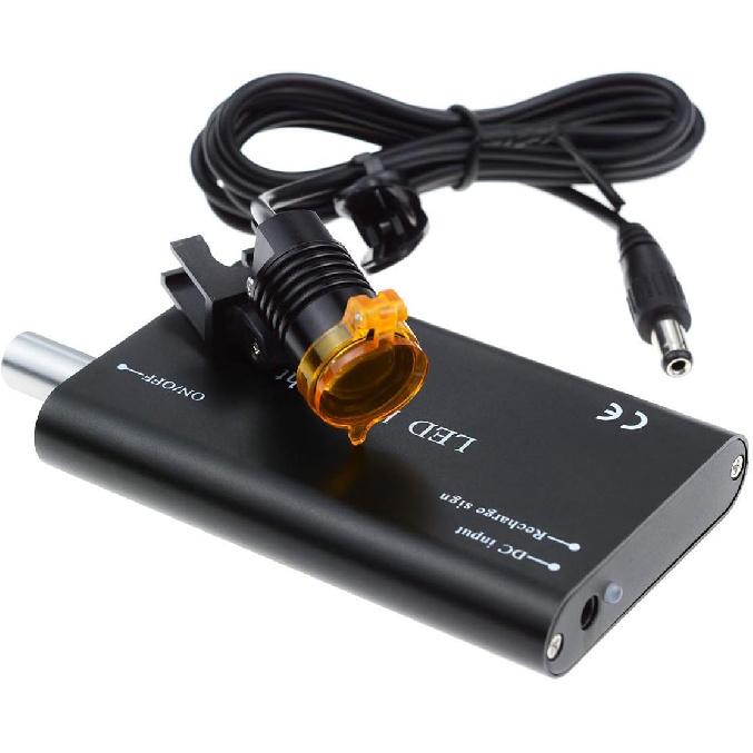 Стоматологический 3 Вт Портативный Светодиодный Налобный Фонарь Налобный Фонарь, 3 Вт Светодиодный Налобный Фонарь с Пластиковым Зажимом и Фильтром для Медицинского Бинокулярного Увеличителя