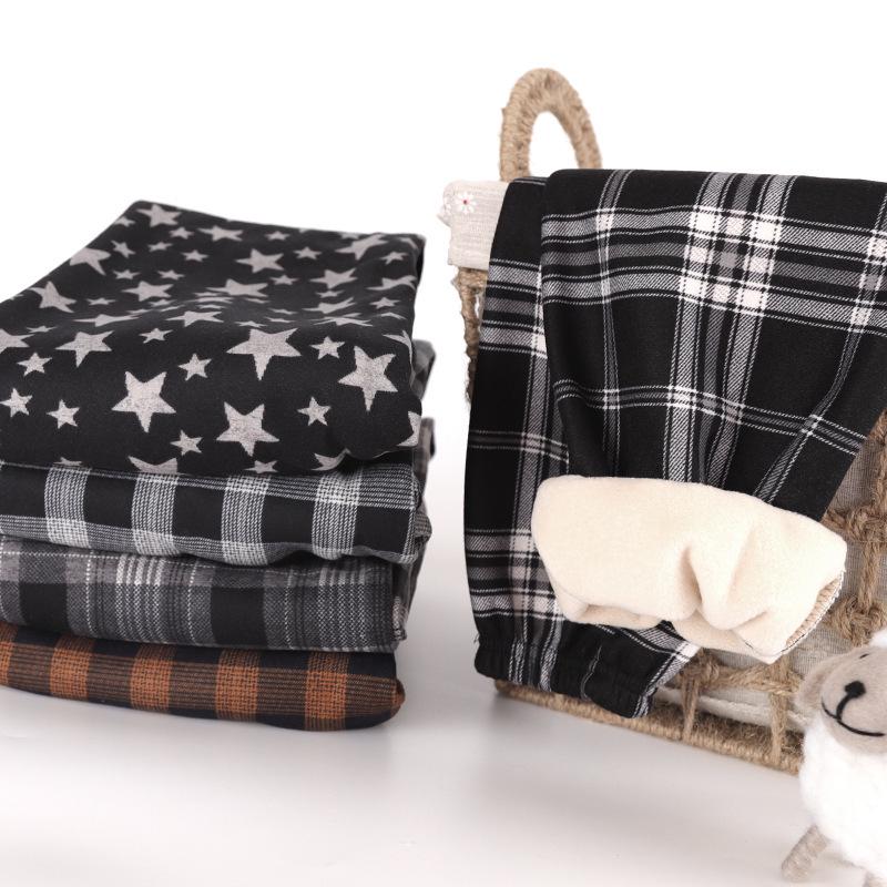 Children's Thick Plush Sweatpants - Warm Autumn/Winter Casual Loose Fit for Boys and Girls