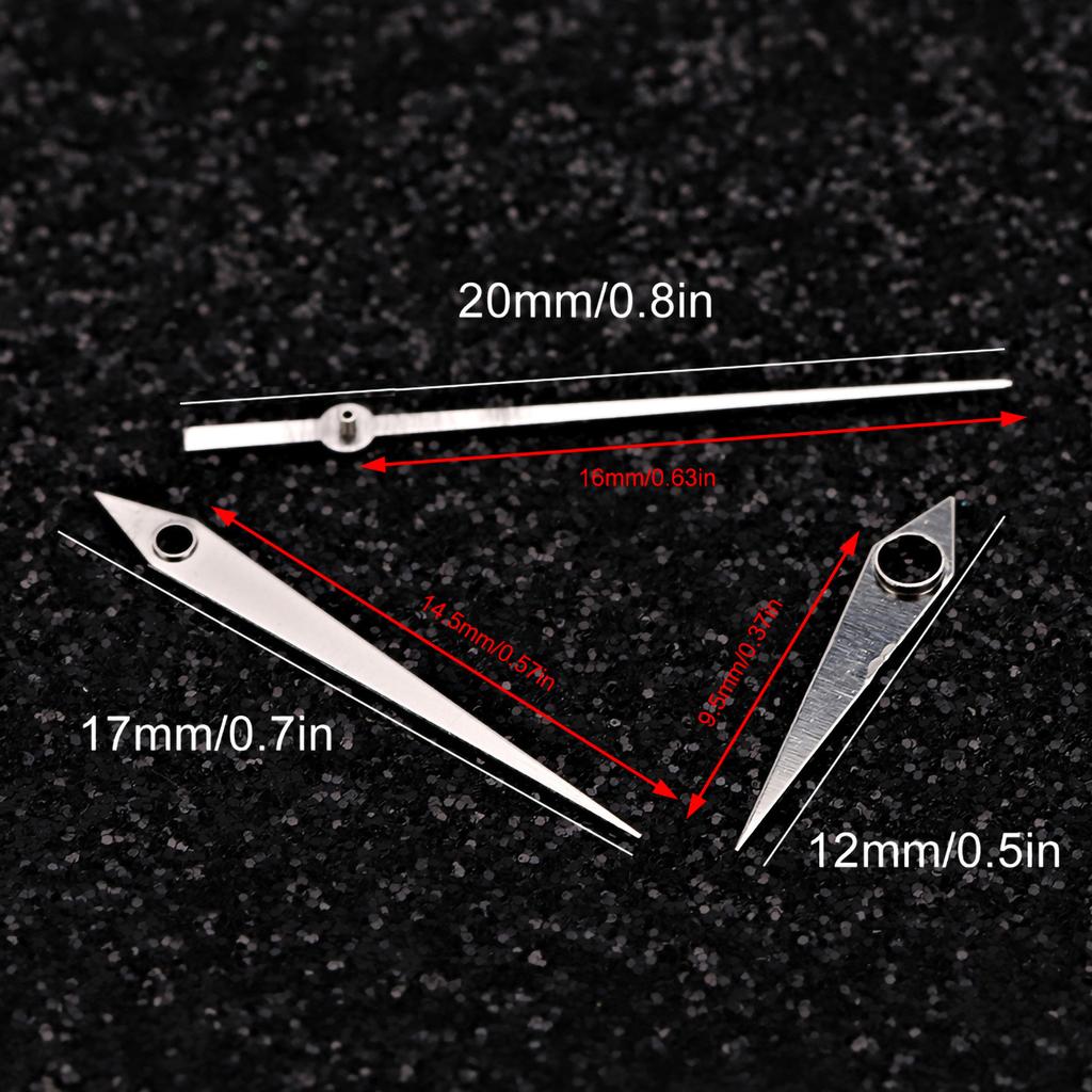 Men Watch Second Minute Housr Hands for 2824 Movement Watch Accessory Replacement