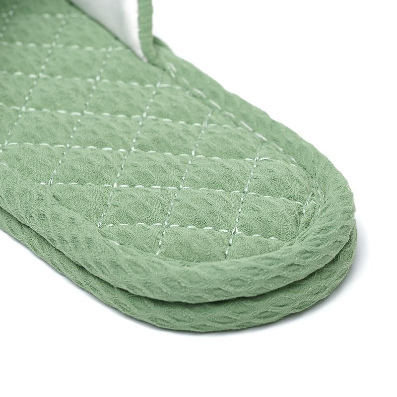 Модная домашняя обувь Тапочки женские хлопчатобумажные домашние тапочки