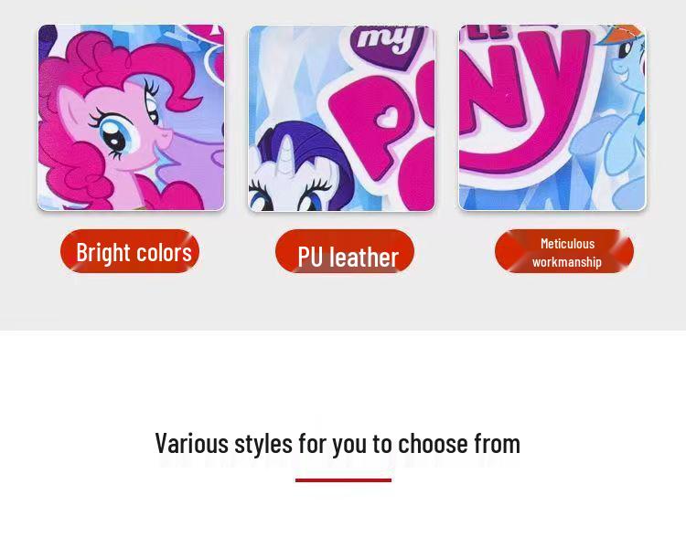 My Little Pony Zippered Trading Card Binder - Four and Nine-Pocket Album