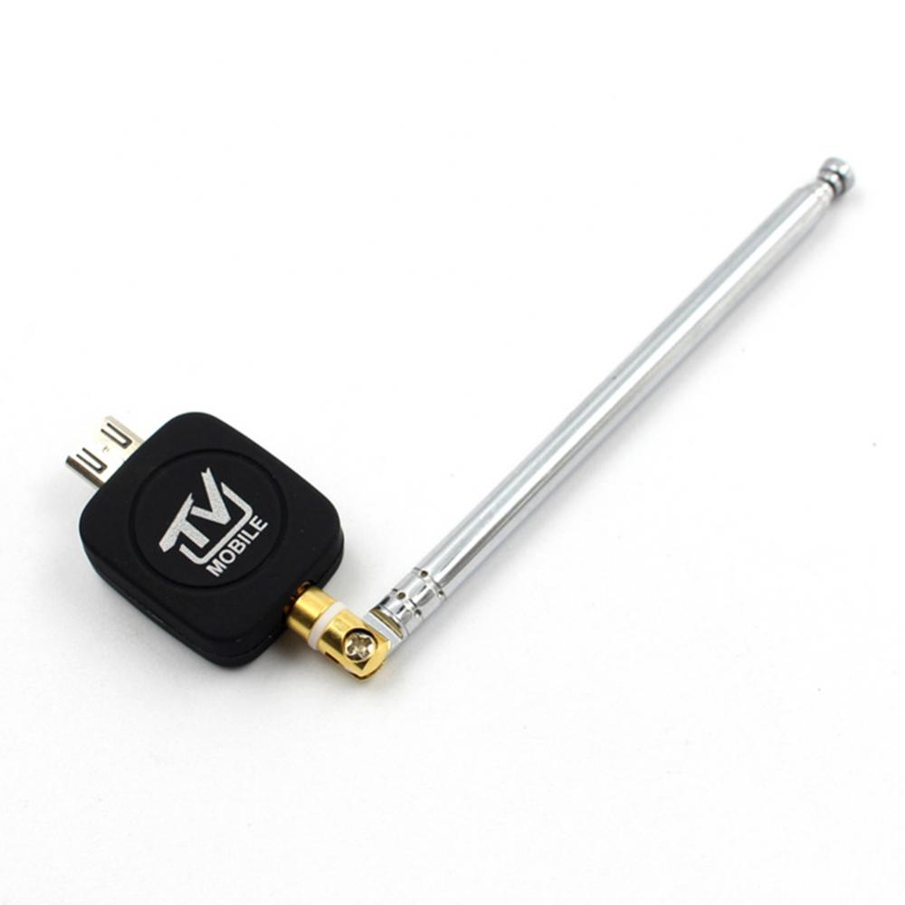 474 - 858 МГц DVB-T ТВ-приемник 75 Ом цифровой ТВ-антенный вход Micro USB 2.0 ТВ-тюнер для Android мобильного телефона планшета