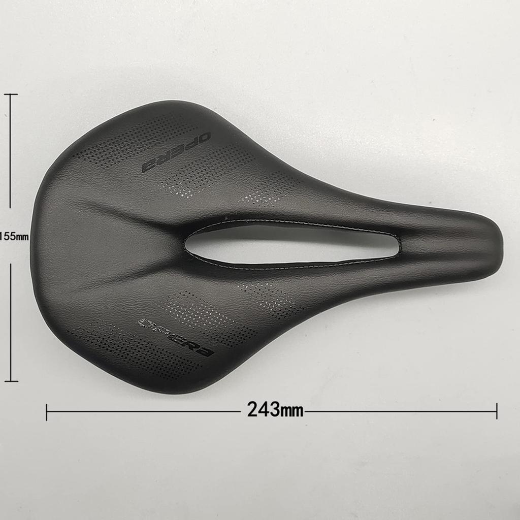 OPERA Bicycle Carbon Mountain Bike Saddle with Perforated PU Saddle for Improved Saddleability Saddle, Fiber, Ultra-Lightweight, Bike/Road Cushion,