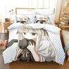 Аниме Yosuga no Sora Kasugano Комплект постельного белья для мальчиков и девочек Twin Queen Size Пододеяльник Наволочка Кровать Дети Взрослый Домашний Текстиль Текстиль