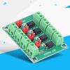 Voltage Control Adapter Module 4 Road 817 Optocoupler Anti Interference Photoelectric Isolation Modu