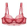 A B C D E Cup Bra Women's Sexy Lingerie Women's Underwear Ultra-thin No Sponge Bra  Anti-sag Lace Bra
