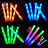 5Pcs/Lot Glow Sticks Bulk Colorful LED Foam Stick Glow Sticks Cheer Tube RGB LED Glow In the Dark Light for Wedding Xmas Party