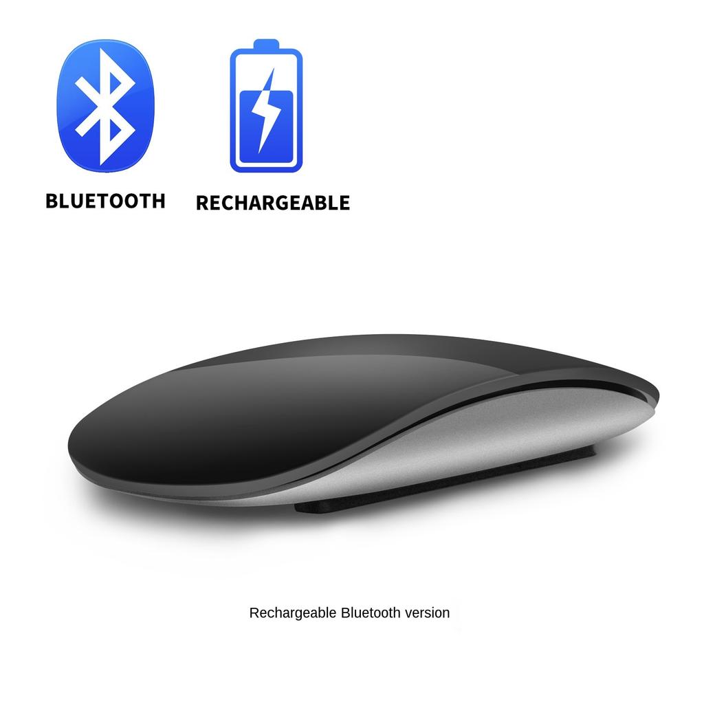 Беспроводная мышь Bluetooth Magic Silent Rechargeable Laser Computer Mouse Тонкая эргономичная мышь для ПК