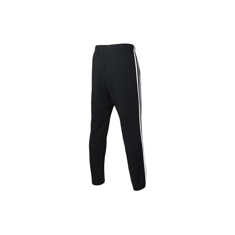 adidas ESSENTIALS Три Полоски Вязаные Брюки-Джоггеры Мужские Черные DQ3078