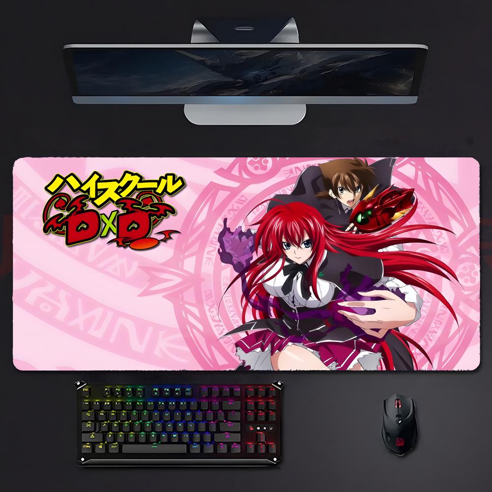 Hot Cool Anime Hhigh School Dxd Mouse Pad Large Gaming Mousepad With Stitched Edges Thickened Desk Mat Pc