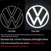YKPSC1 Compatible with ACC/Radar VW Light up Emblem light for Golf7.5/Passat /Polo /Tiguan/T-Roc/T-Cross/Arten